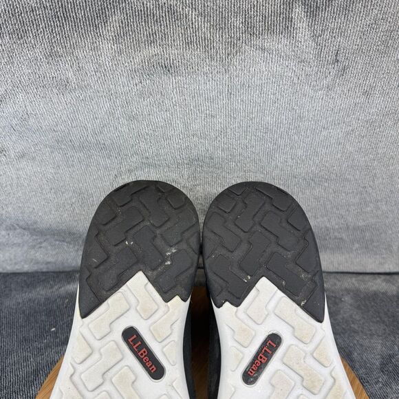 L.L.Bean Boots Mens Size 11 Gray Hook-and-Loop Strap Insulated PrimaLoft Winter - Picture 9 of 10